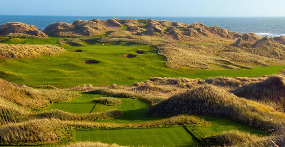 Trump International Golf Links, Scotland, 13th Bottom Slider